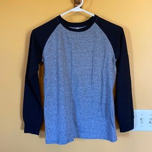 Gray Baseball Tee